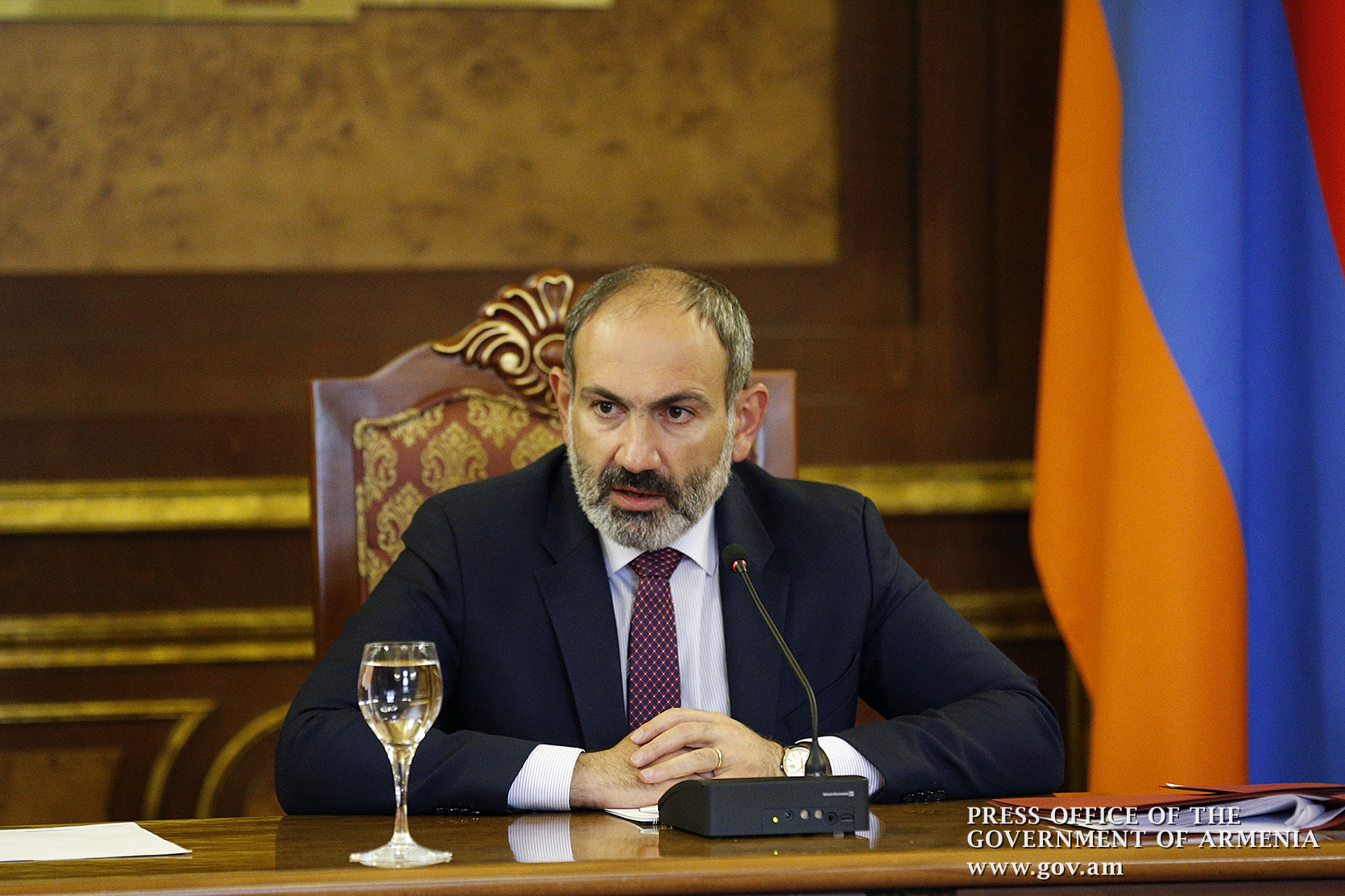 Никол Пашинян сегодня провел заседание Совета безопасности