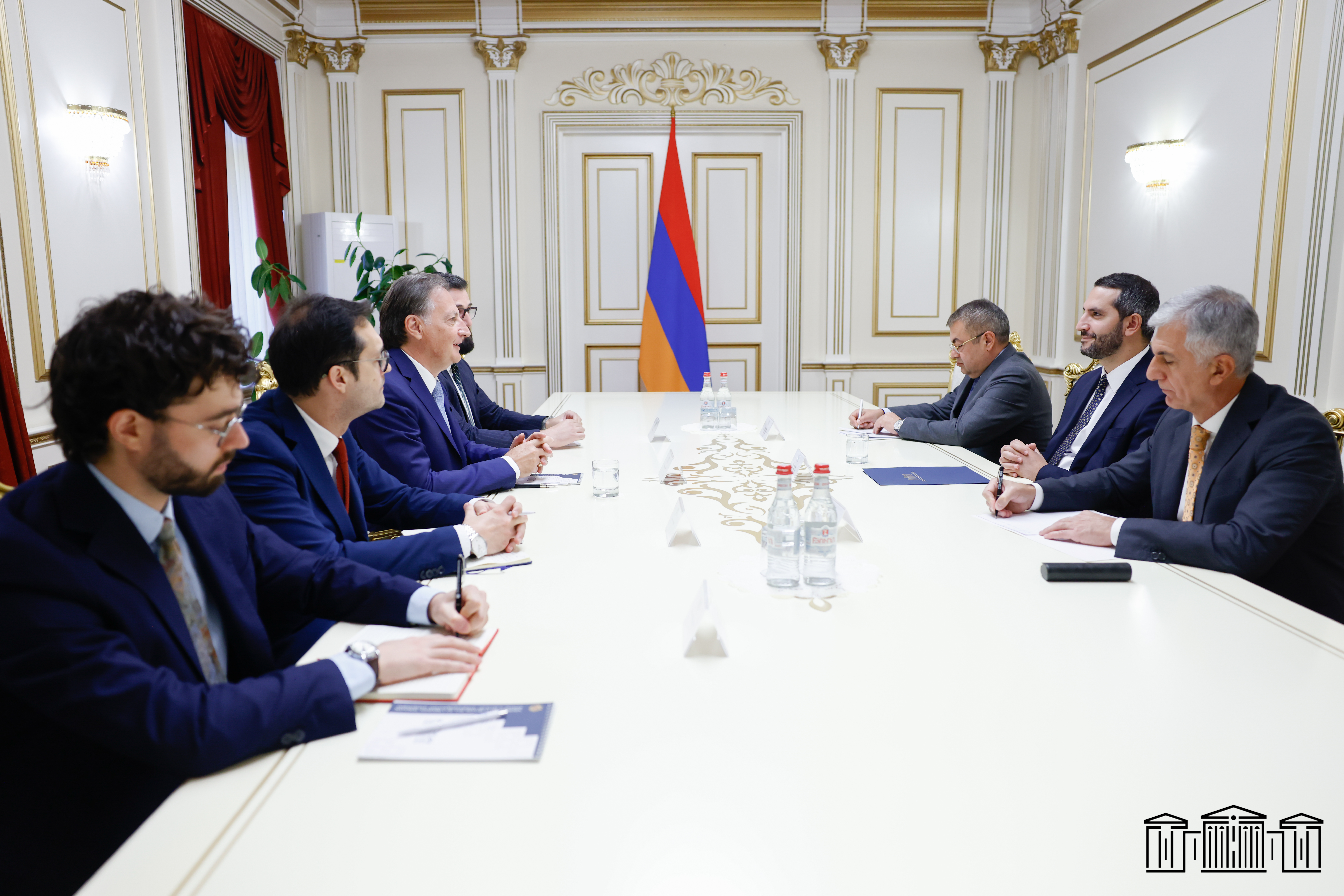 ԱԺ նախագահ Ռուբեն Ռուբինյանն ընդունել է Իտալիայի դեսպանին