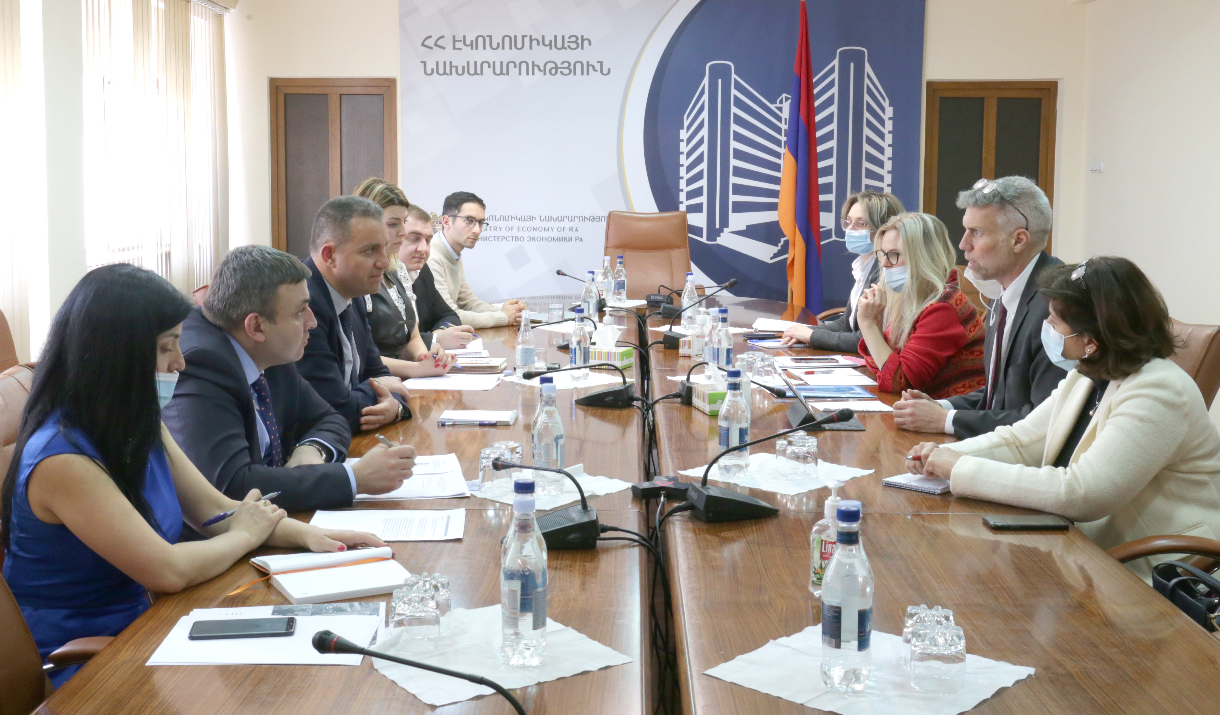 Министр и региональный директор ВБ по Южному Кавказу обсудили экономическую ситуацию в РА