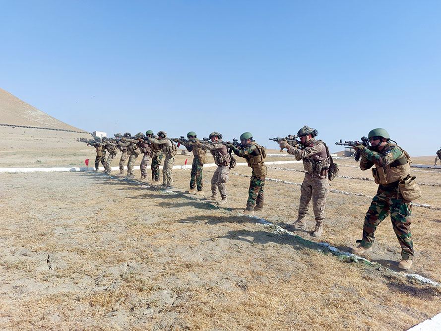Спецназ Азербайджана, Турции и Пакистана провел тренировки по огневой подготовке