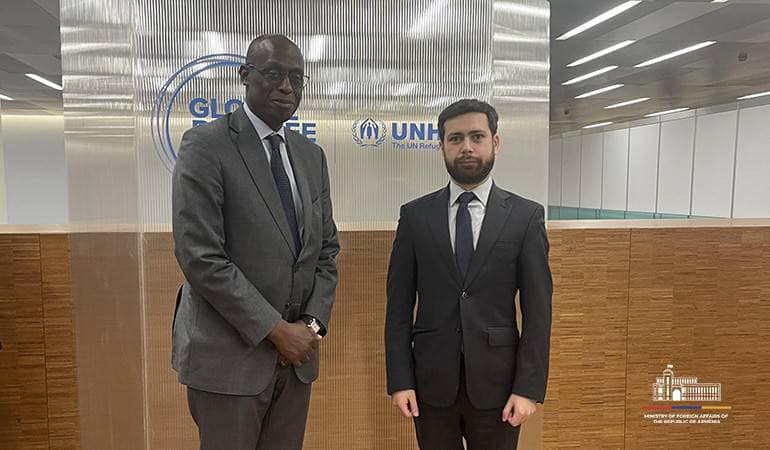 Ваан Костанян встретился с помощником Верховного комиссара ООН по делам беженцев