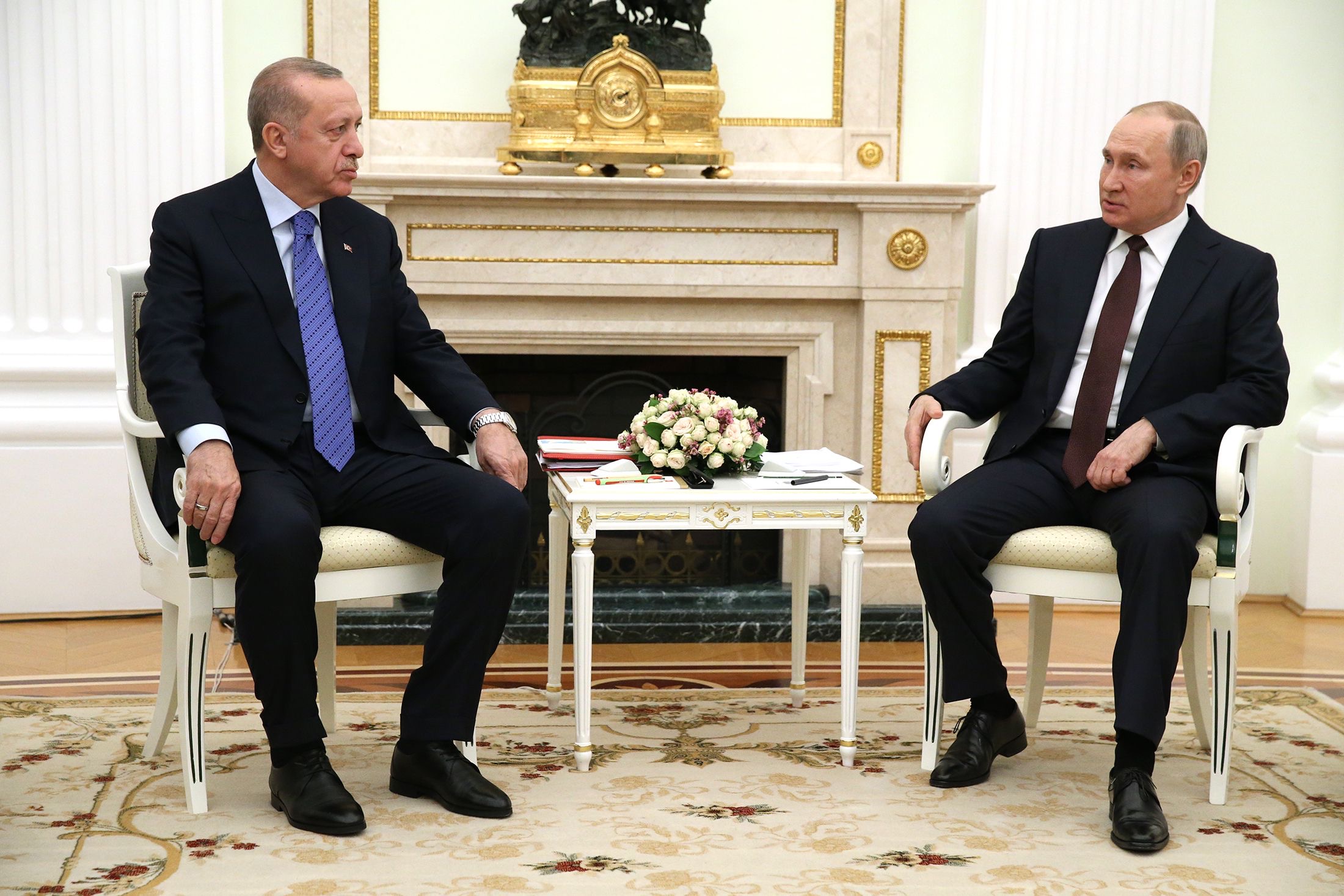 Путин обсудил с Эрдоганом Афганистан и сотрудничество в сфере энергетики 