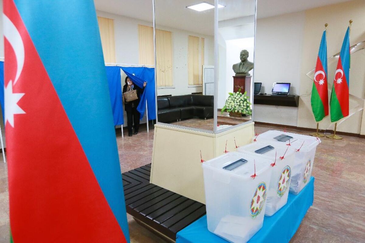 Ժամը 15: 00-ի դրությամբ Ադրբեջանում ընտրողների մասնակցությունը կազմել է 39.23%