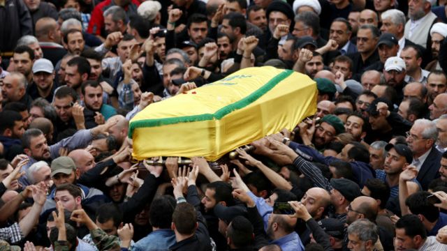 Израиль нанес удары во время похорон командира подразделения «Хезболлах»