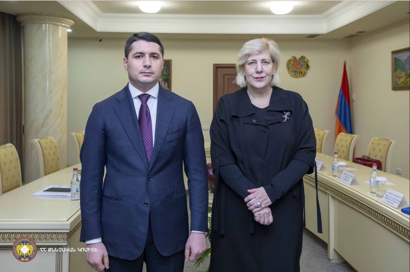 Глава СК Армении представил комиссару СЕ ход расследования преступлений Азербайджана