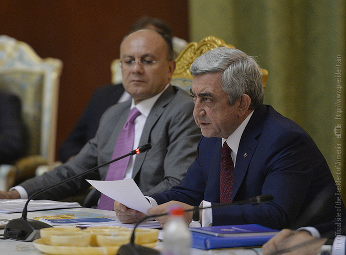 Президент Армении созывает совещание Совета нацбезопасности