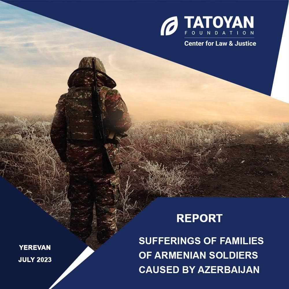 Доклад о психических страданиях, причиненных Азербайджаном семьям армянских военнослужащих