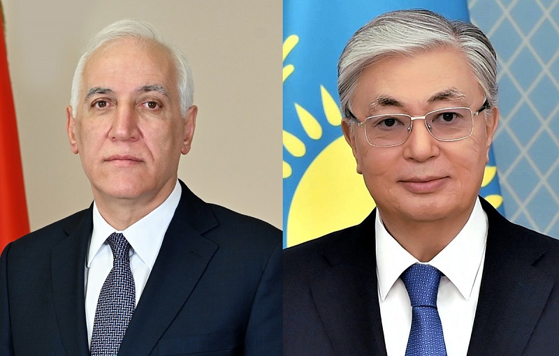 Высоко ценю традиционно крепкую дружбу: президент Казахстана поздравил Ваагна Хачатуряна 