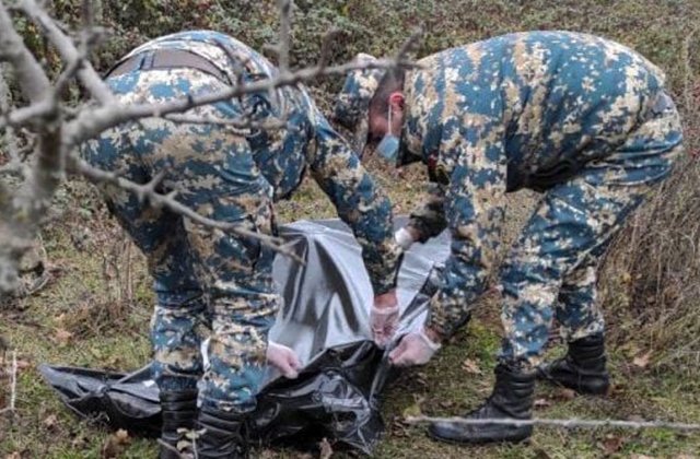 В районе Джракана были обнаружены останки еще одного армянского военнослужащего - ГСЧС
