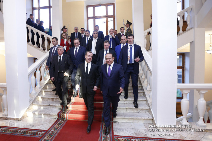 Հայաստանի և ՌԴ վարչապետները 