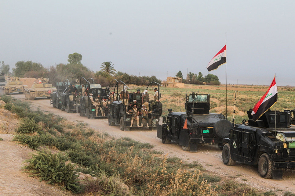 Власти Ирака стягивают военную технику к городу Киркук