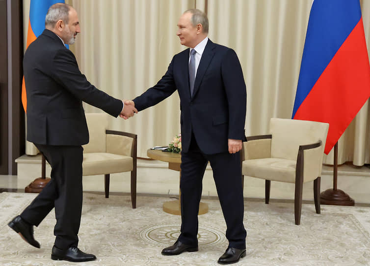 Пашинян: в Армении высоко ценят отношение Путина к интересам РА