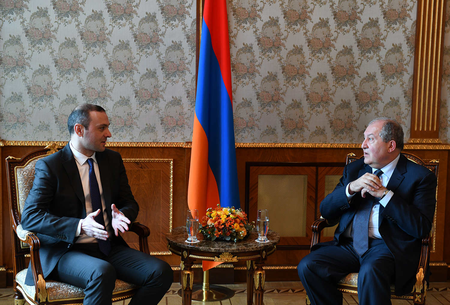 Армен Саркисян встретился с секретарем Совета безопасности 