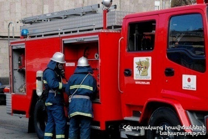 Հրդեհ Երևանում․ Քաղաքացիների շրջանում տուժածներ չկան