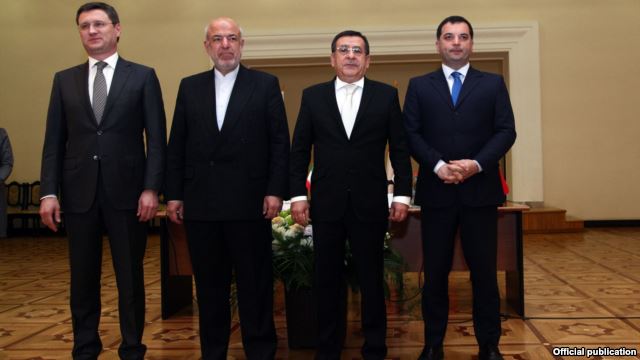 Երևանում հանդիպել են ՀՀ, ՌԴ, Իրանի և Վրաստանի էներգետիկայի նախարարները