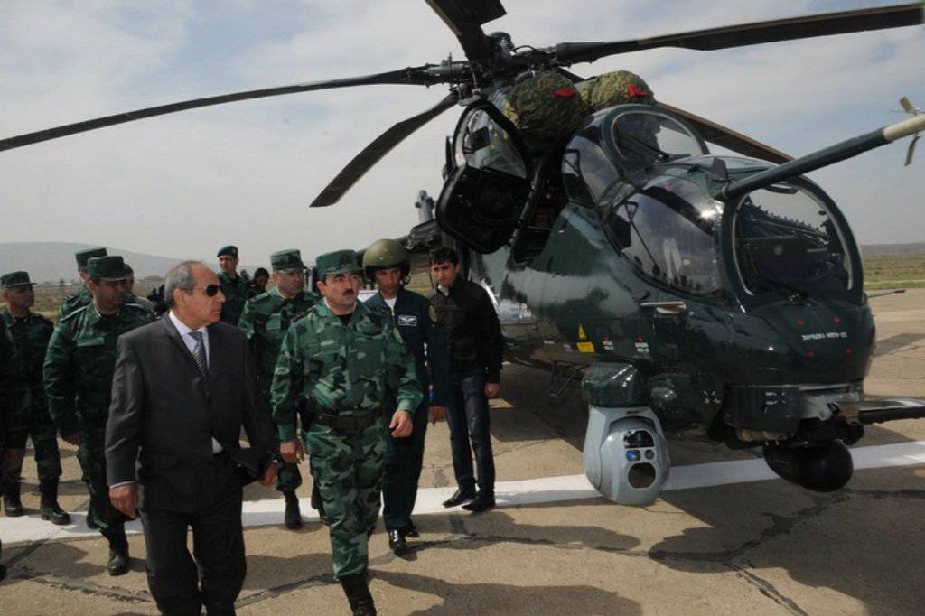 Азербайджан закупил вертолеты, способные уничтожать цели на расстоянии до 50 км