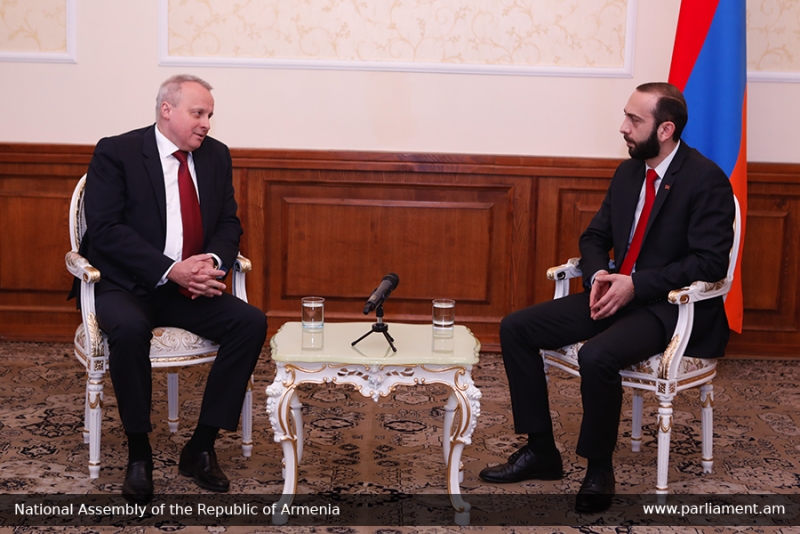Арарат Мирзоян и посол России в РА обсудили повестку армяно-российского взаимодействия
