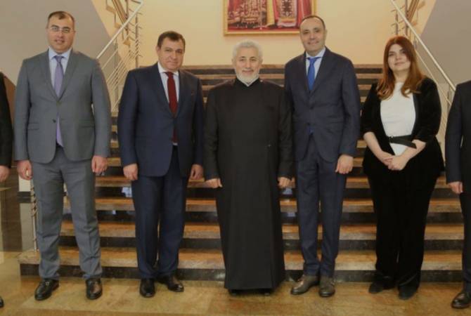 Մոսկվայում ԲԴԽ անդամները հանդիպել են Եզրաս արքեպիսկոպոս Ներսիսյանի հետ