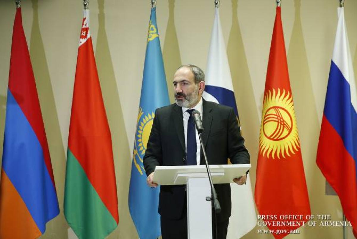 Пашинян примет участие в очередном заседании Евразийского межправительственного совета