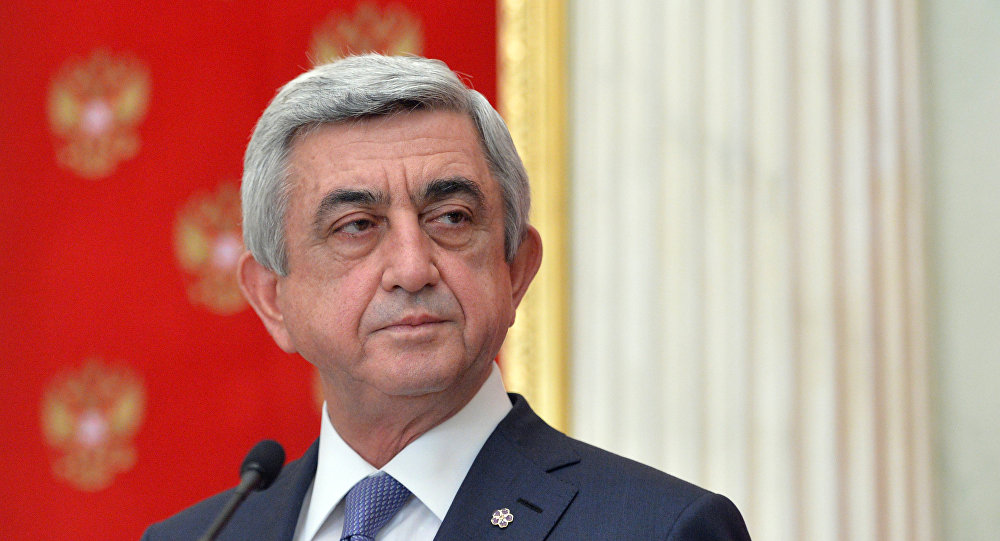 Армения продолжит укреплять союзнические отношения с Россией - Серж Саргсян