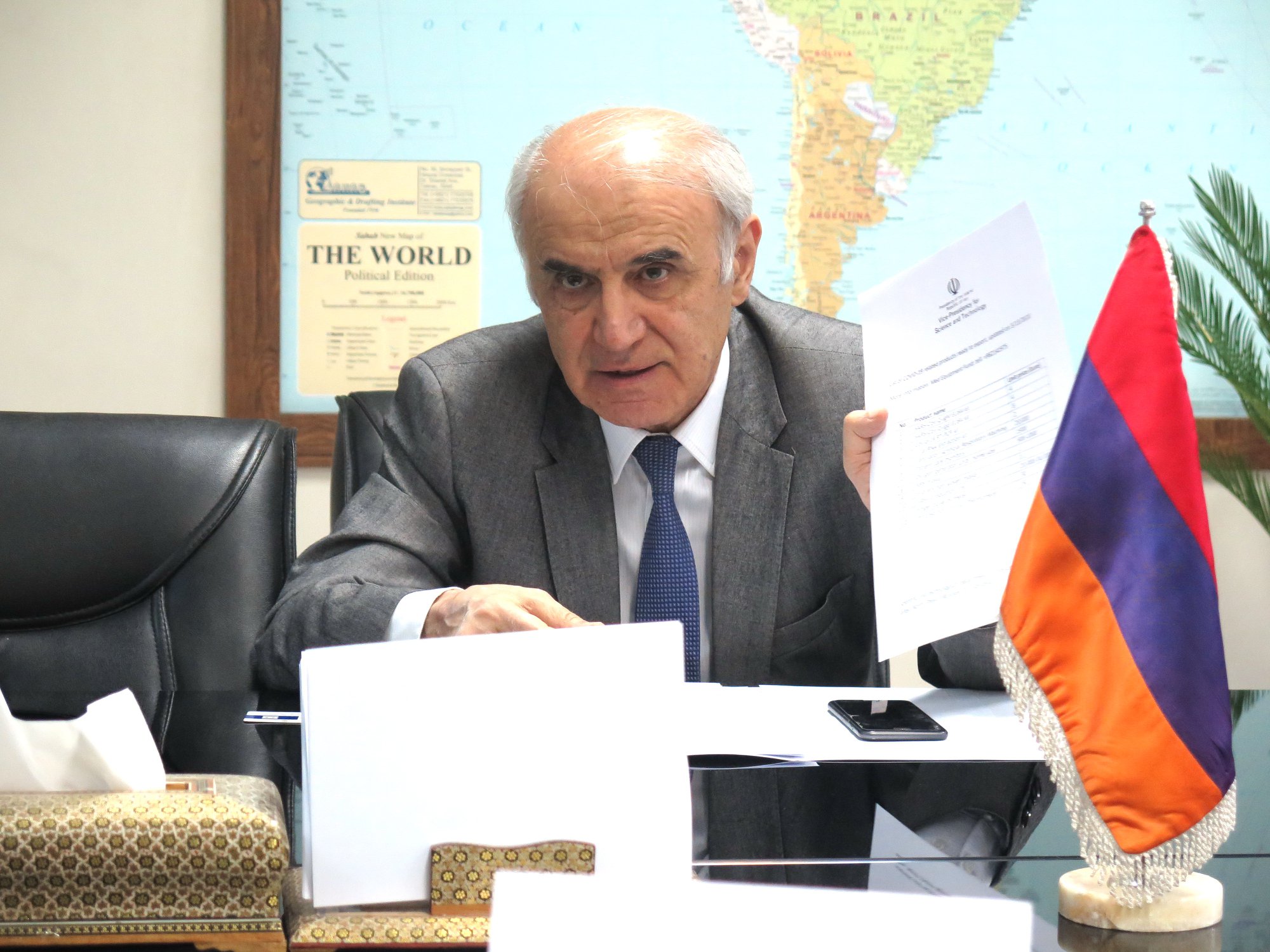 Армения никогда не будет включена в какой-либо антииранский политический проект - посол