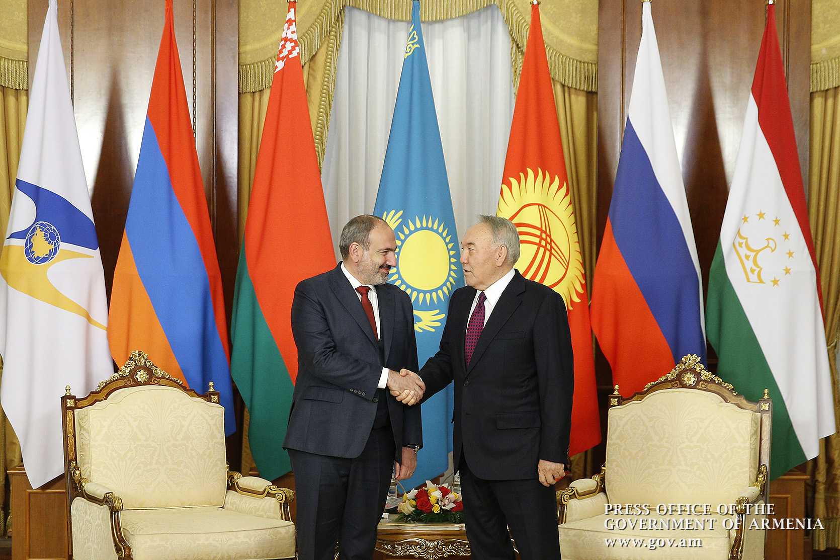 Уверен, что наши отношения с Арменией будут такими же хорошими, как и раньше - Назарбаев