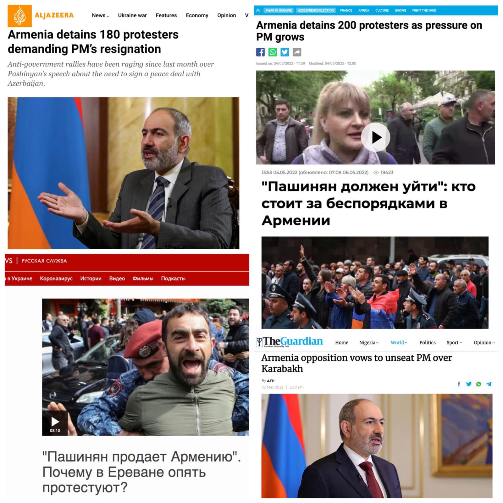Ишхан Сагателян представил лицо «армянской демократии» в международной прессе