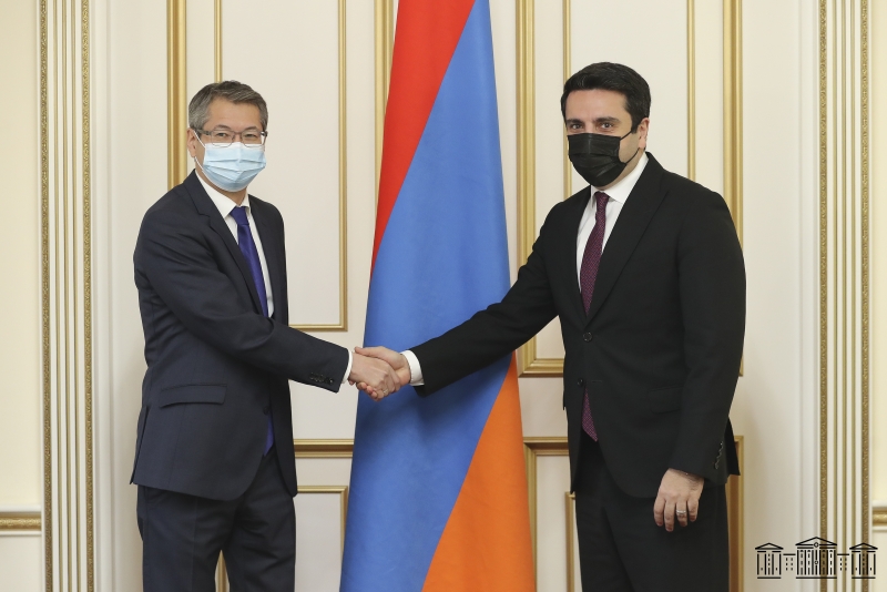 Спикер НС и посол Казахстана обсудили вопрос возвращения Азербайджаном армянских пленных