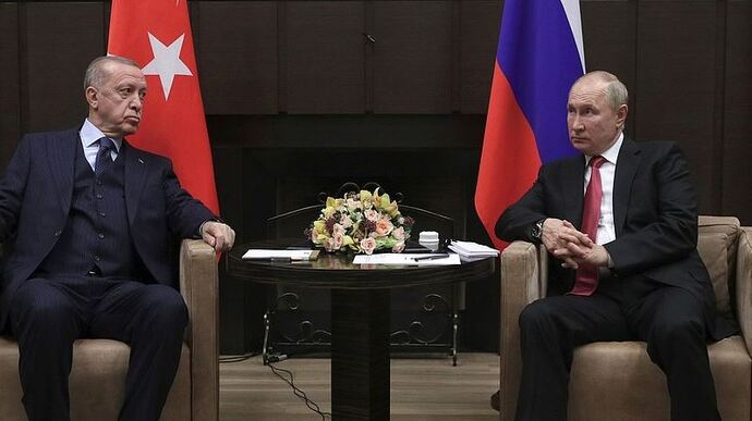  Эрдоган заявил, что рассчитывает на встречу с Путиным в ближайшие три-четыре дня  