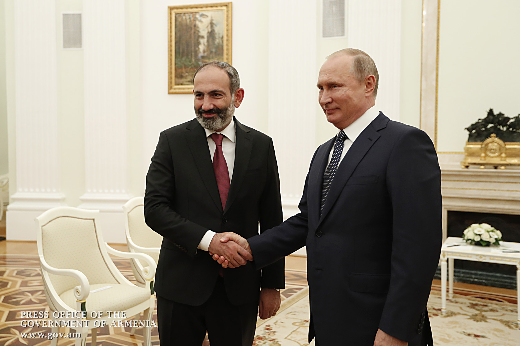 Пашинян и Путин подтвердили «особый характер отношений» между Арменией и Россией