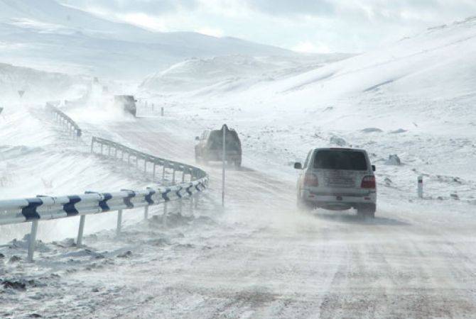 Варденяцский перевал закрыт, автодорога Арени-Хачик труднопроходима