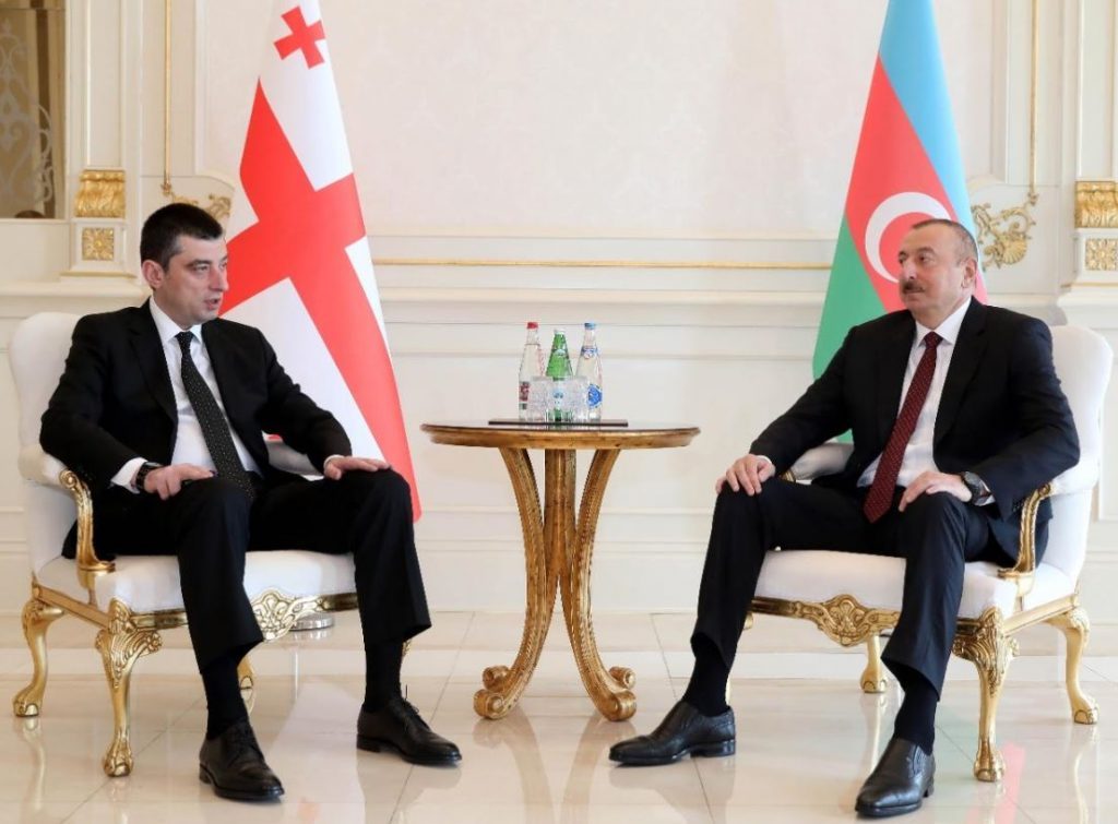 Премьер Грузии поздравил Ильхама Алиева с победой на внеочередных парламентских выборах