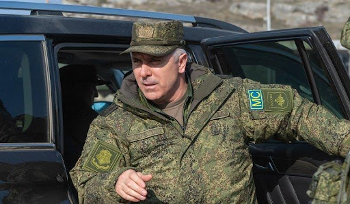 Мурадов представил Гасанову нового командующего российским миротворческим контингентом
