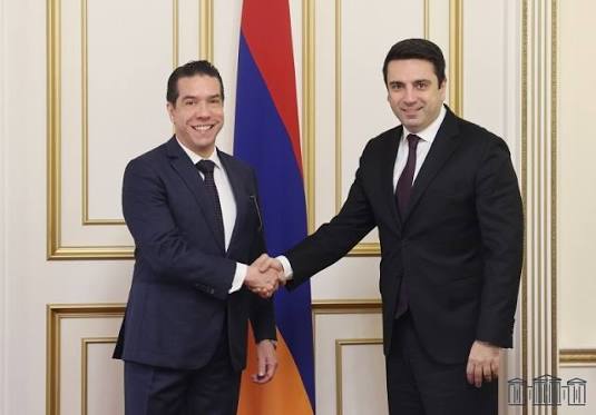 ՀՀ ԱԽ քարտուղարն ու Բրազիլի դեսպանը քննարկել են հետաքրքրություն ներկայացնող հարցեր