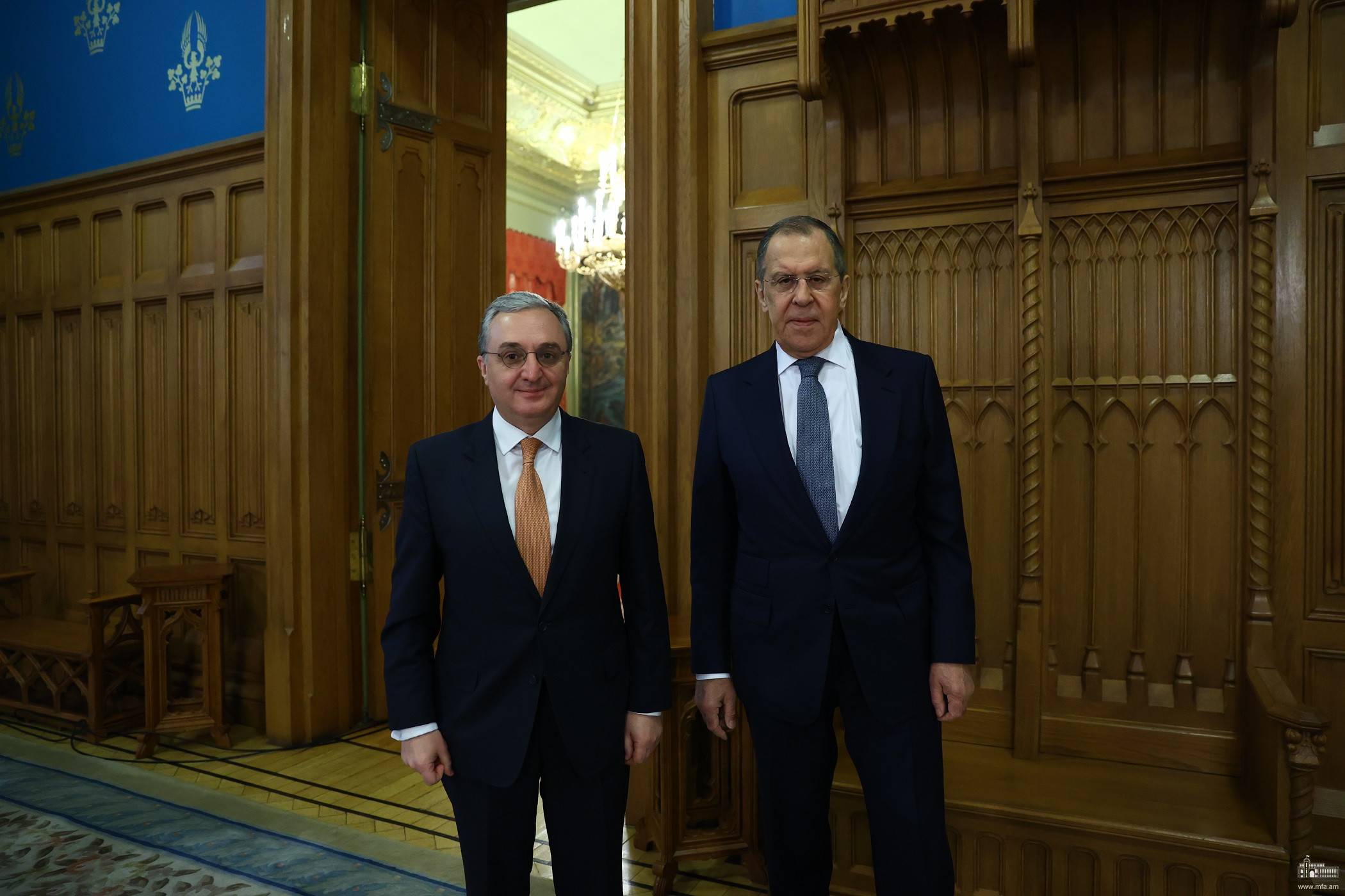 Лавров провел встречи с главами МИД Армении и Азербайджана