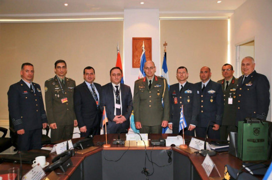 Минобороны Армении и Греции утвердили программу военного сотрудничества на 2023 год