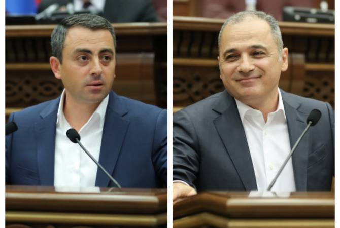 Сюрприза не произошло: Сагателян и Акопян лишились должностей в НС