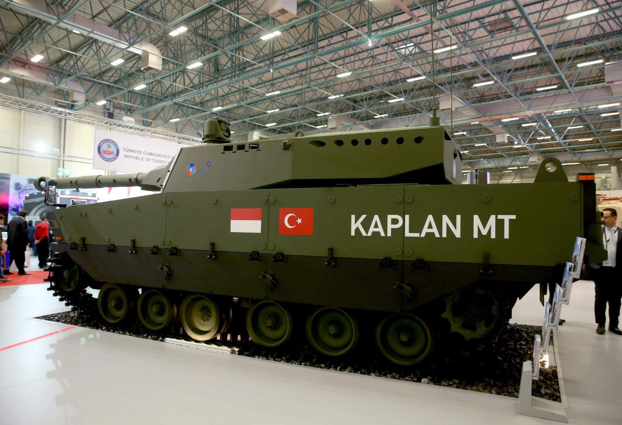 Турецкая армия получила первые шесть серийных танков Kaplan MT