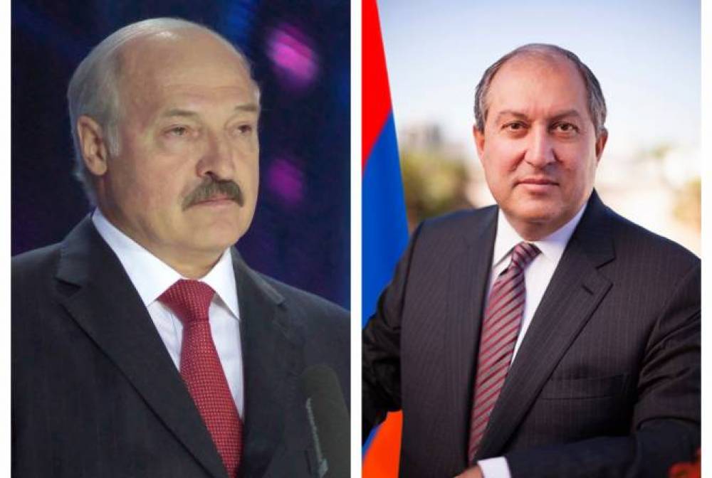 Армен Саркисян поздравил Александра Лукашенко с днем рождения
