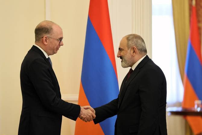 Пашинян принял статс-секретаря при министерстве экономического сотрудничества ФРГ