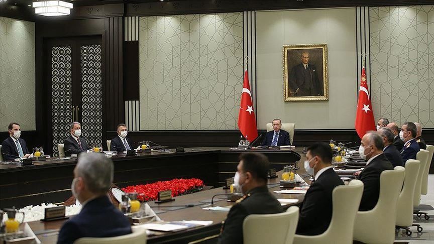 Эрдоган провел заседание Совета безопасности