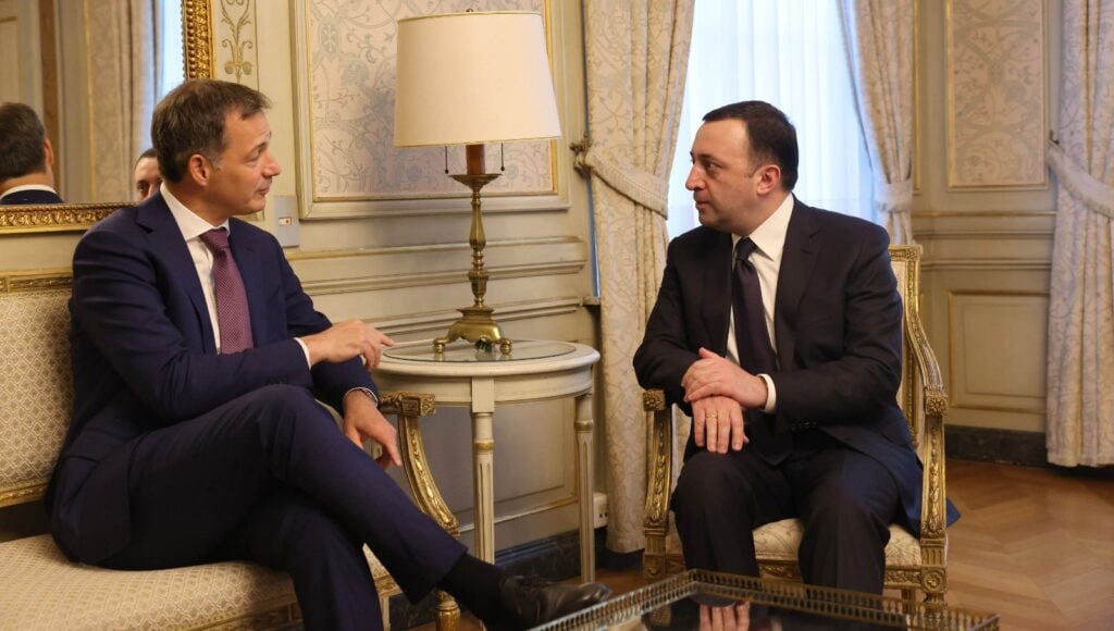 Ираклий Гарибашвили обсудил с премьером Бельгии перспективы интеграции Грузии в ЕС 