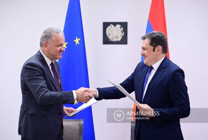 Армения и ЕС подписали соглашение о статусе  EUMA 