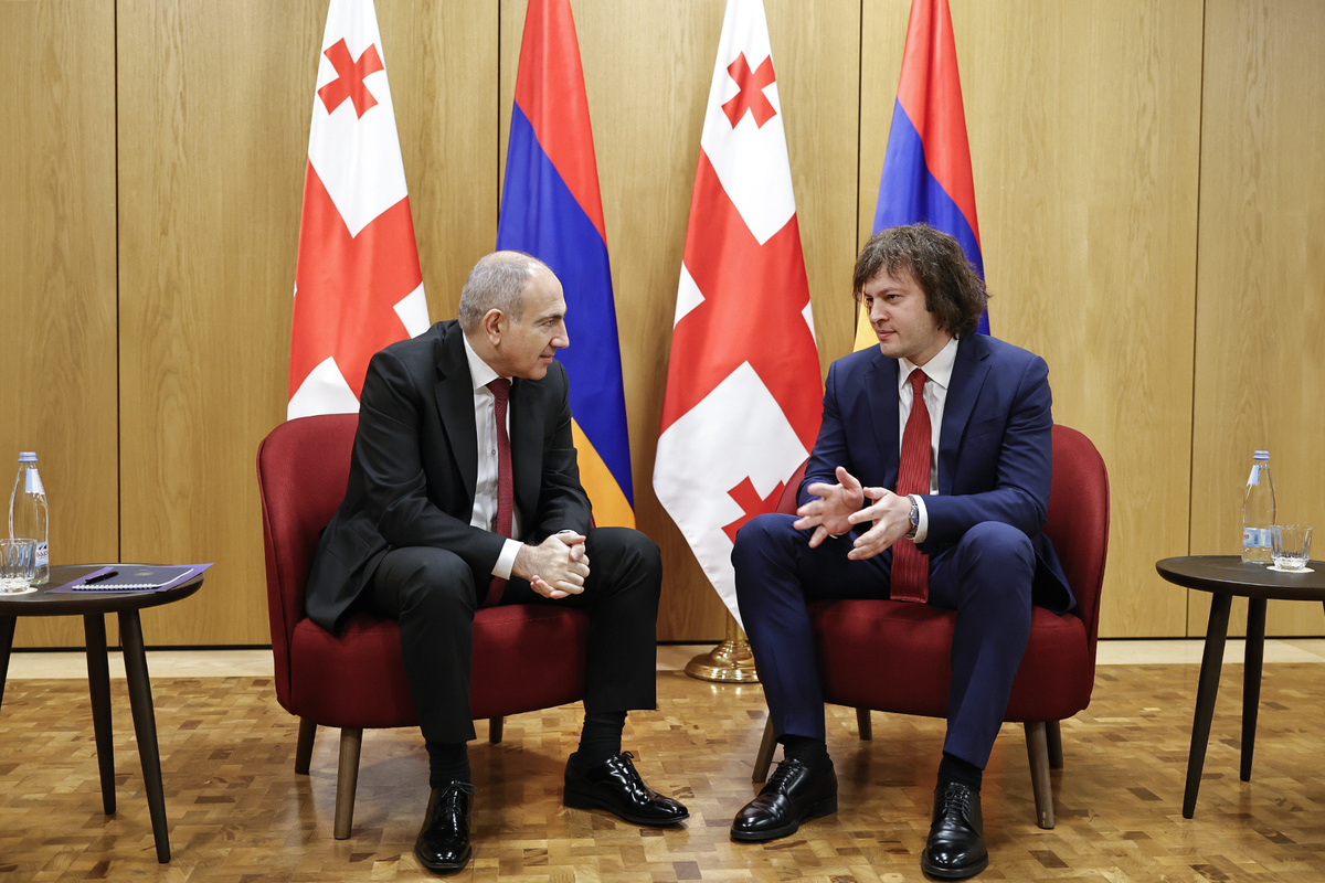 Փաշինյանն ու Կոբախիձեն քննարկել են երկկողմ հարաբերությունների օրակարգի հարցեր