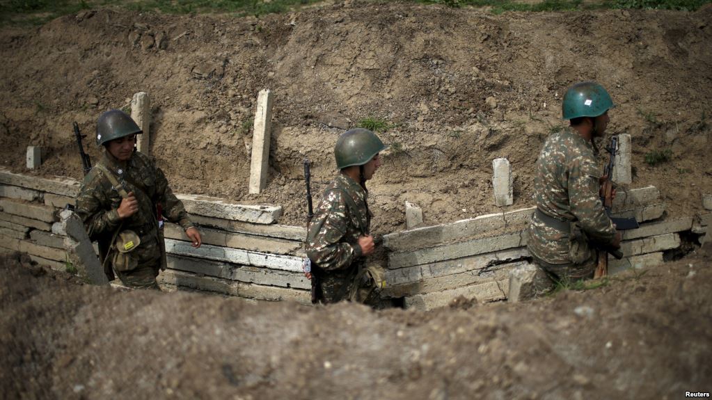 В Карабахе в результате обстрела азербайджанских ВС погиб военнослужащий
