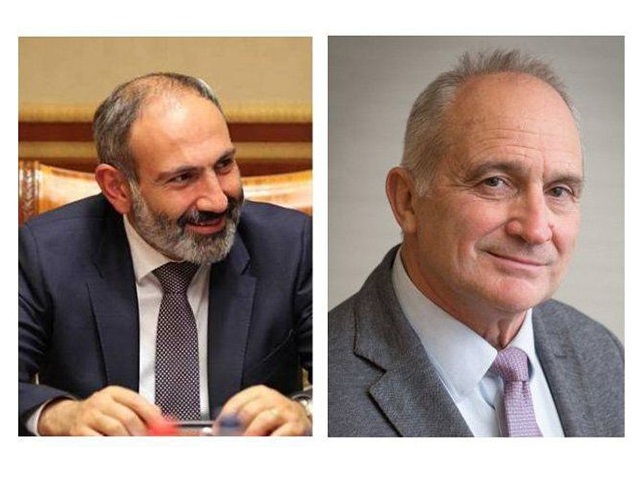 В Париже премьер Армении встретился председателем Совета директоров компании Лидиан
