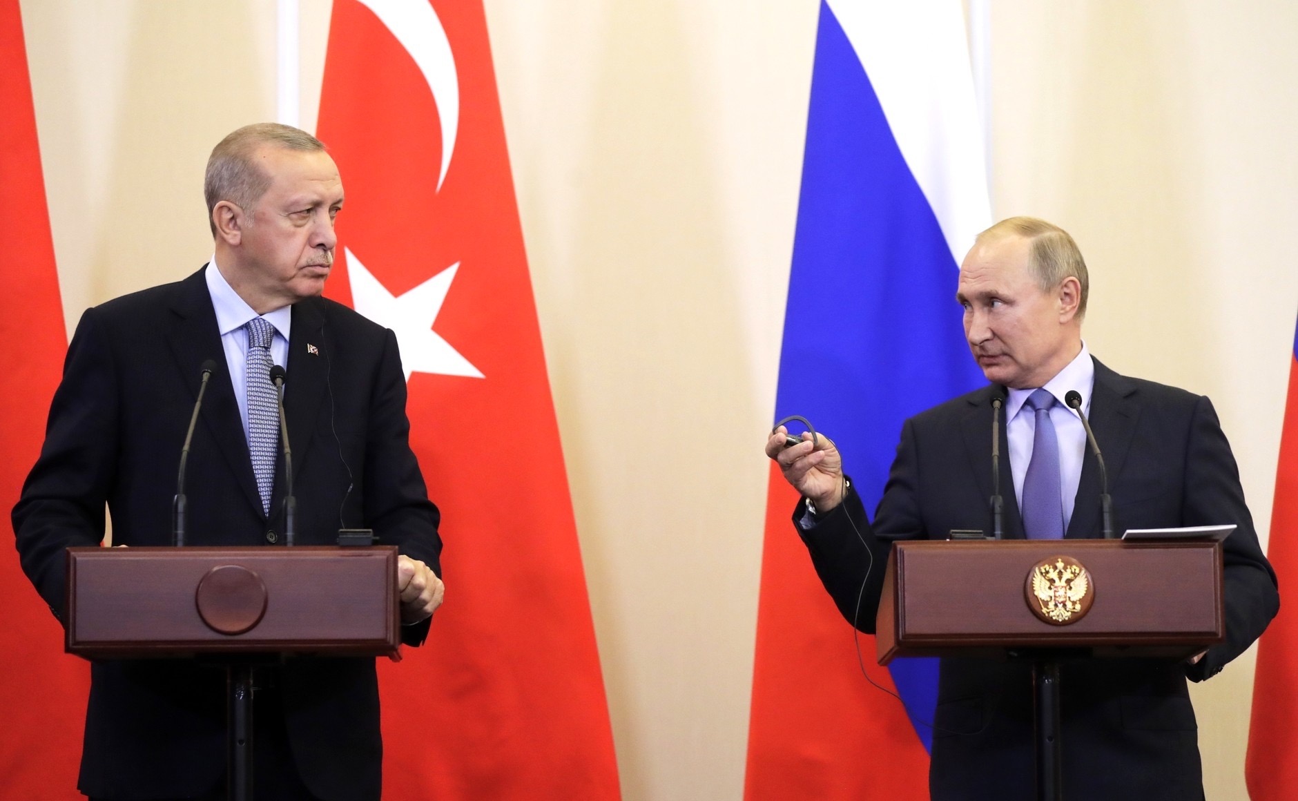 Песков: встреча Путина и Эрдогана будет очной