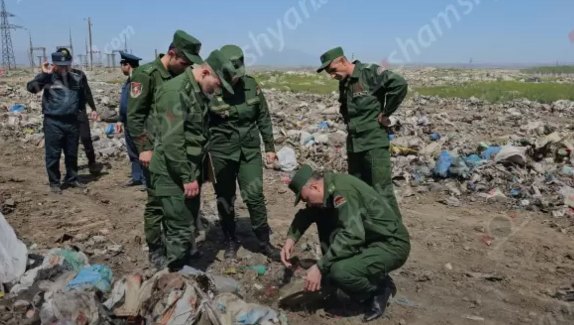 На мусорной свалке в Армавире обнаружена 31 учебная противотанковая мина
