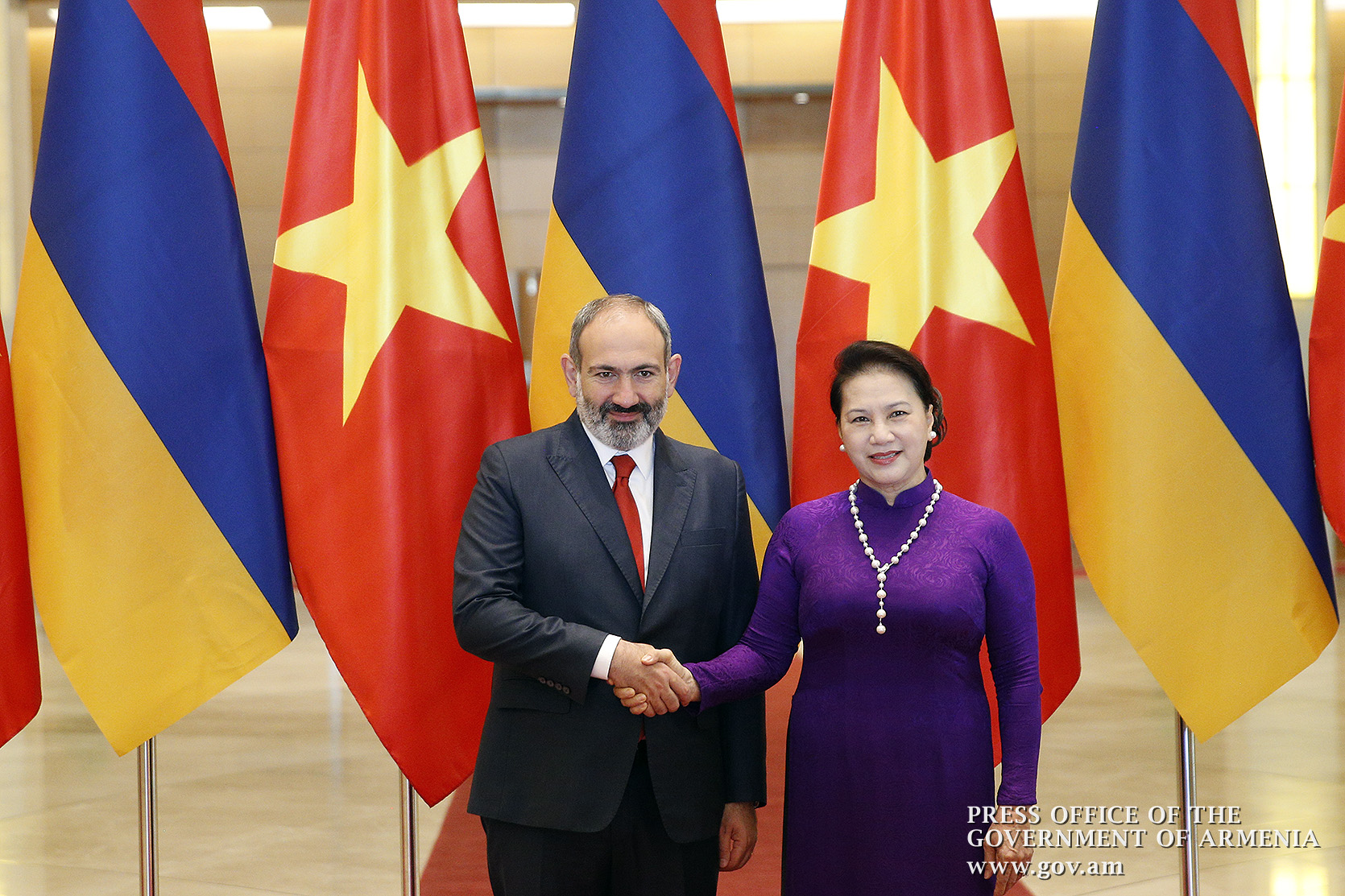 Армению и Вьетнам связывают традиционные отношения 