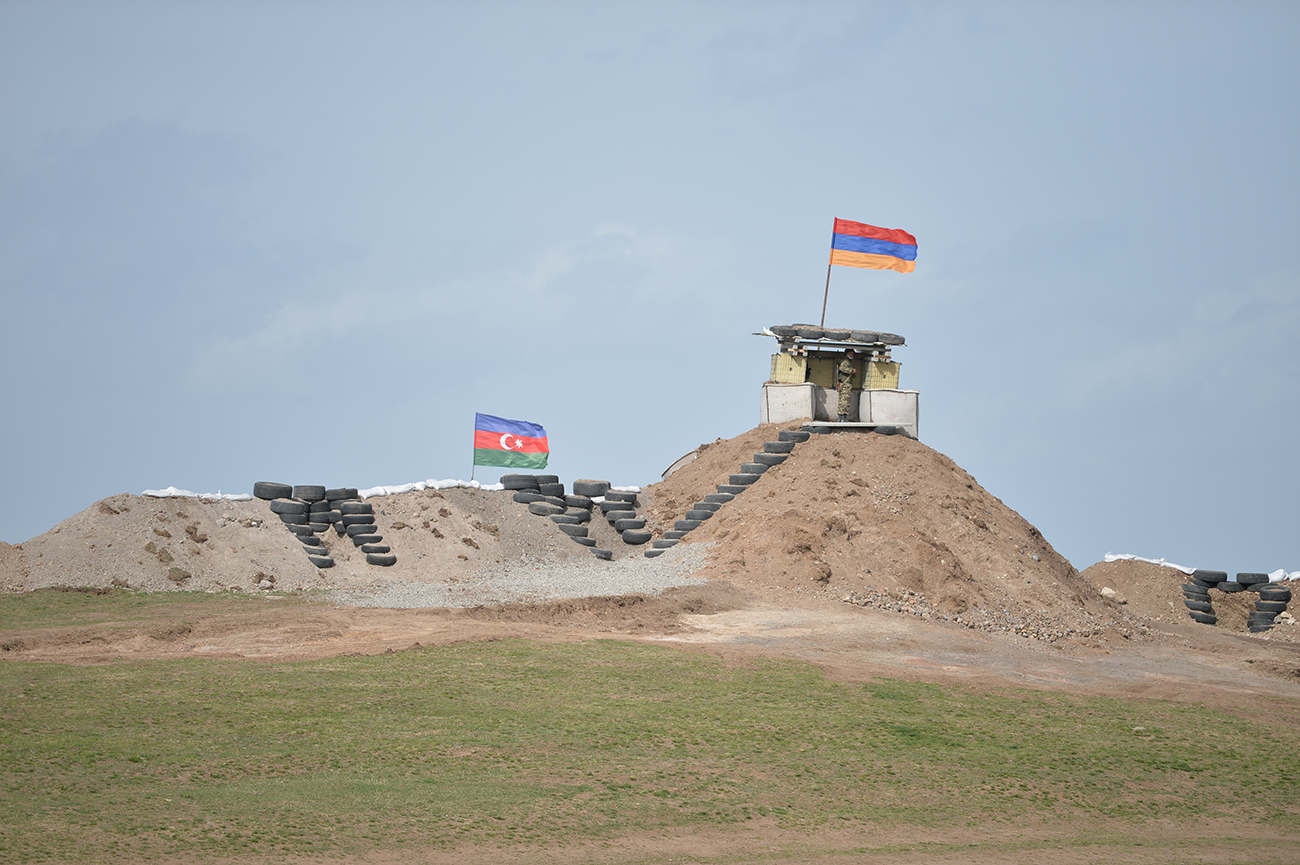 На армяно-азербайджанской границе пограничных происшествий не зафиксировано